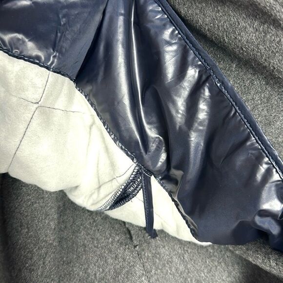 IL GUFO Girl’s Wool Blend Gray Pea Coat Wool Blend with Windproof Lining 2 years - Picture 11 of 15